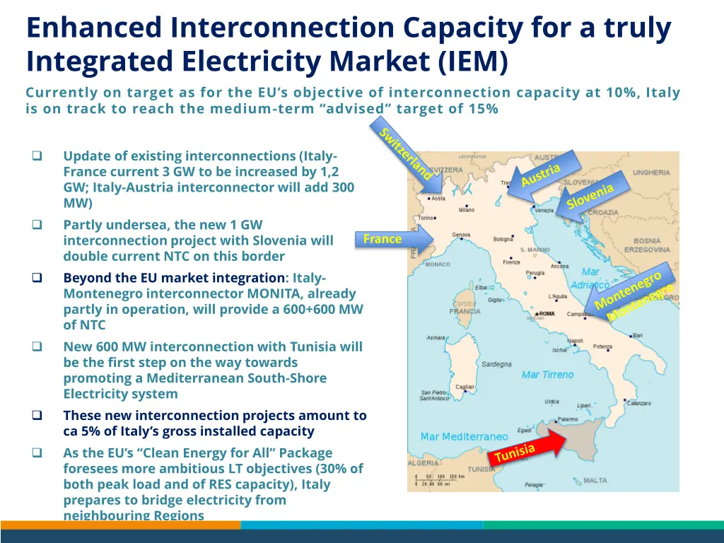 enhanced interconnection capacity for a truly