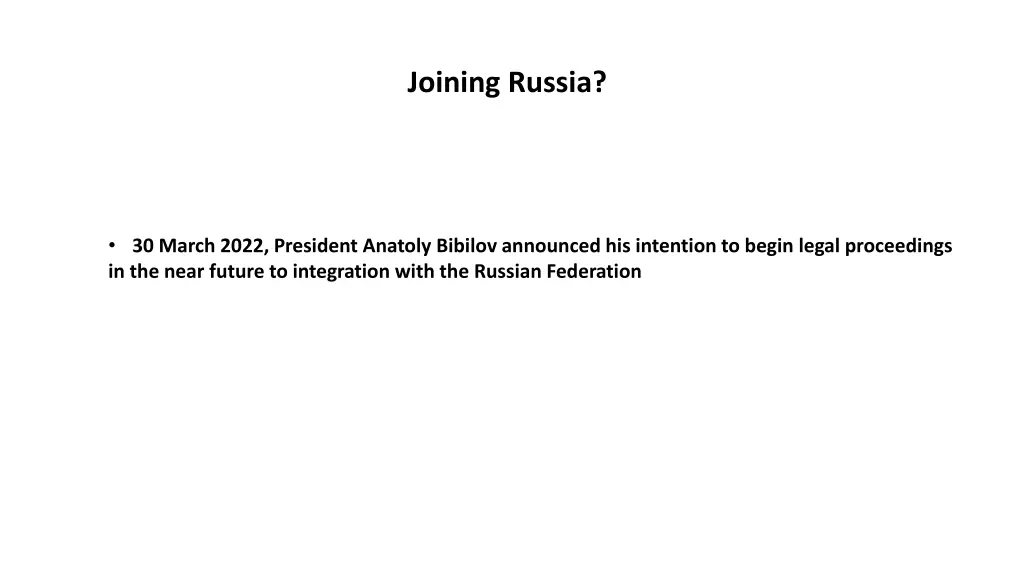 joining russia