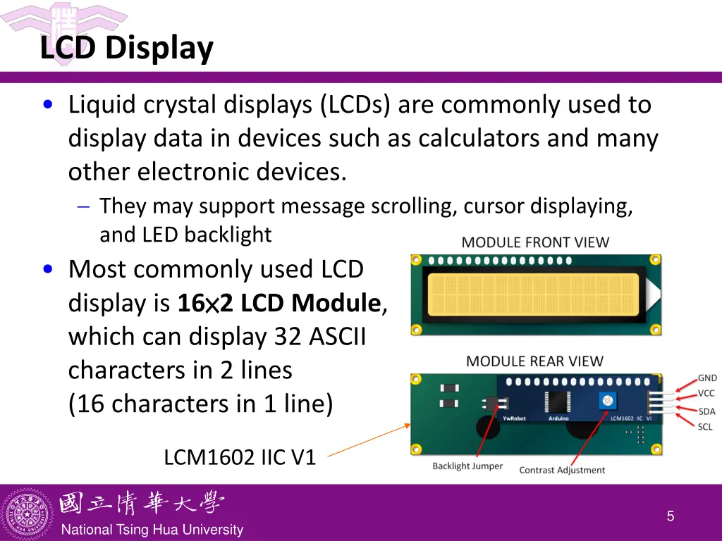 lcd display