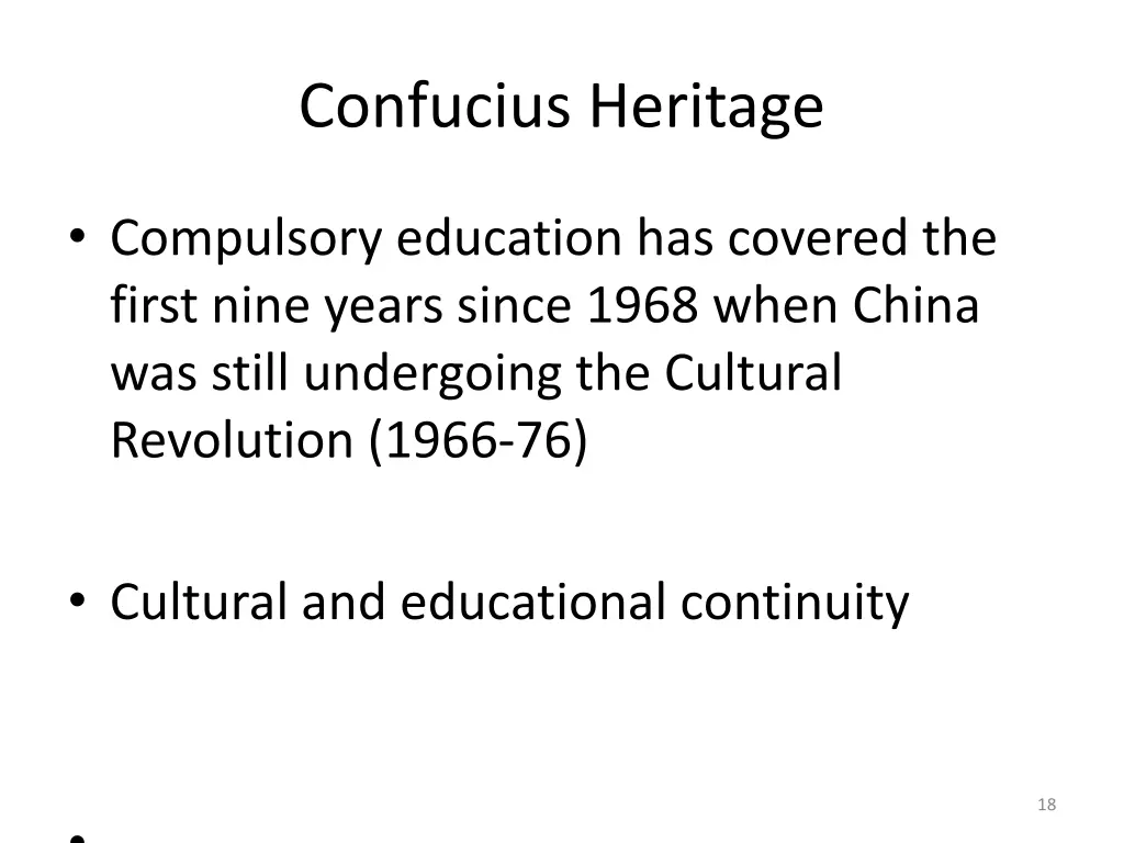 confucius heritage