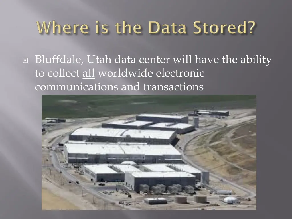 bluffdale utah data center will have the ability