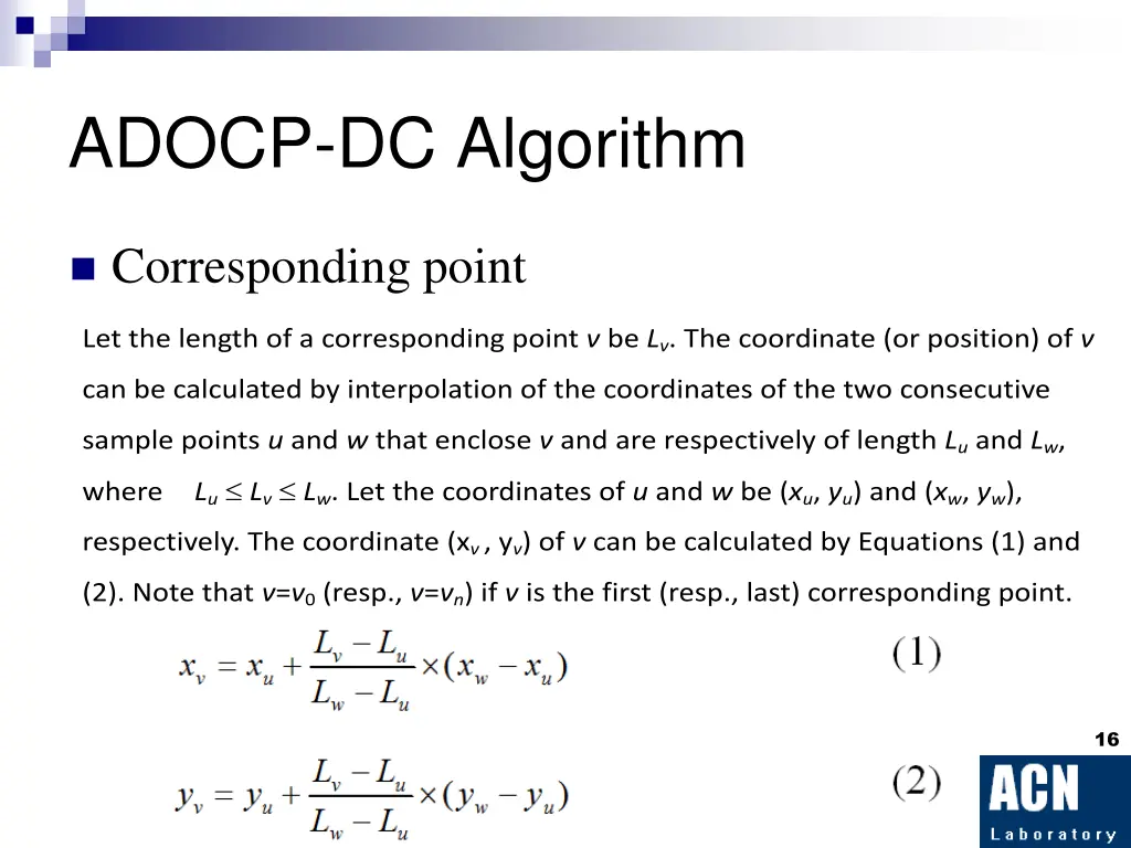 adocp dc algorithm