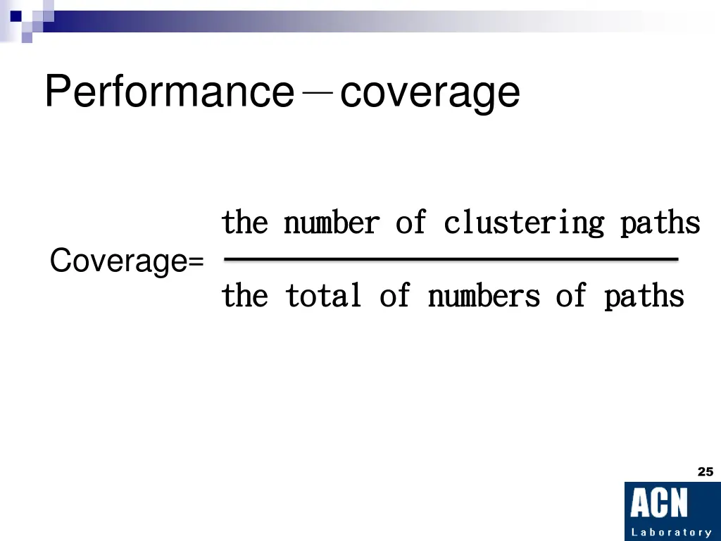 performance coverage