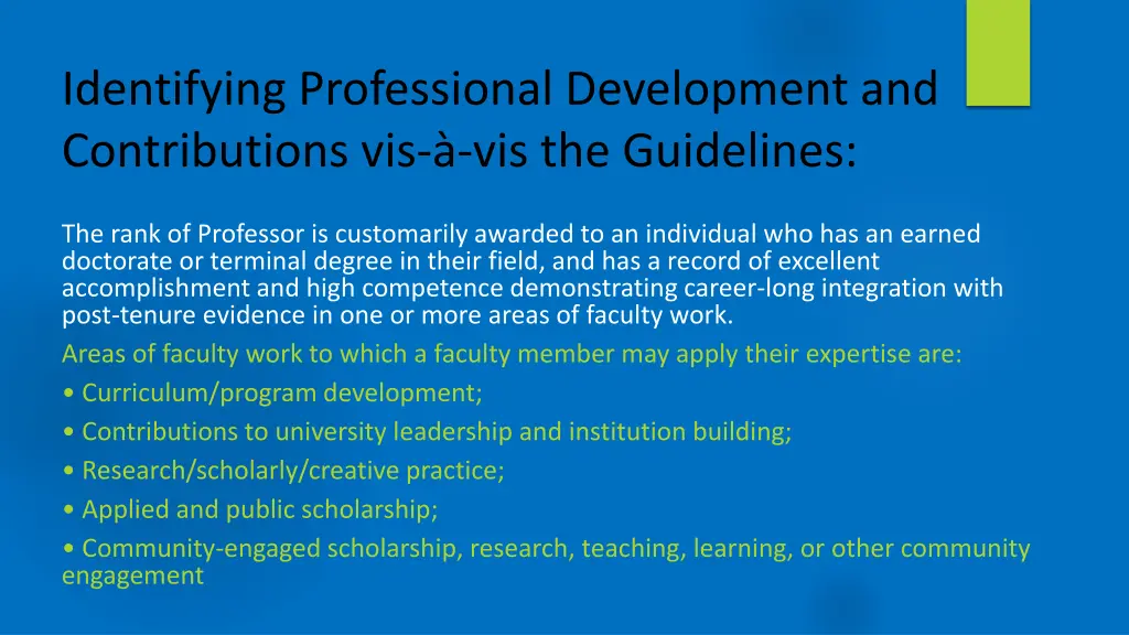 identifying professional development 1