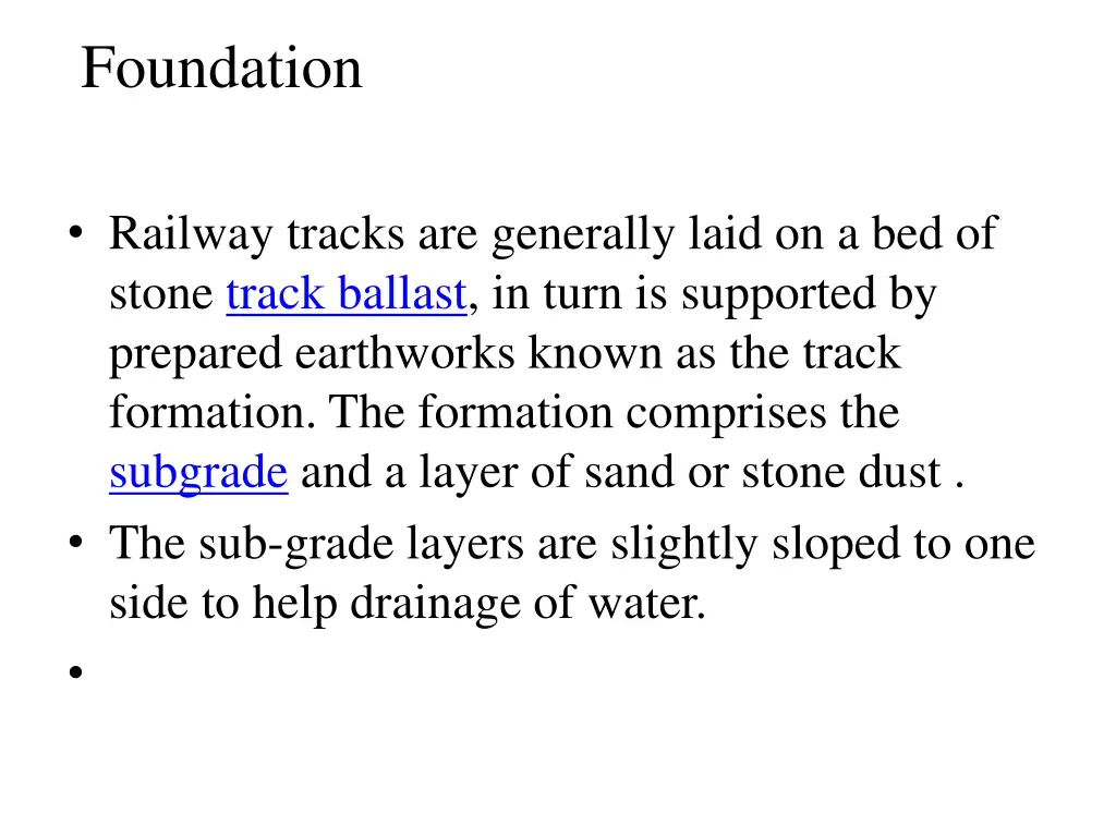 foundation