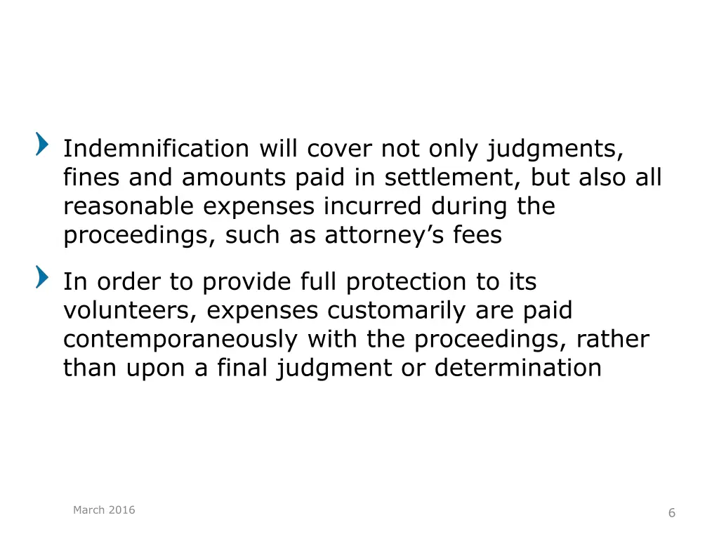 indemnification at ieee continued