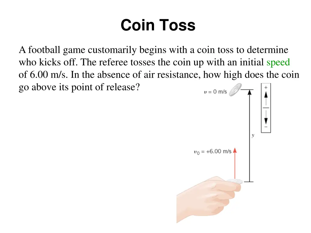 coin toss