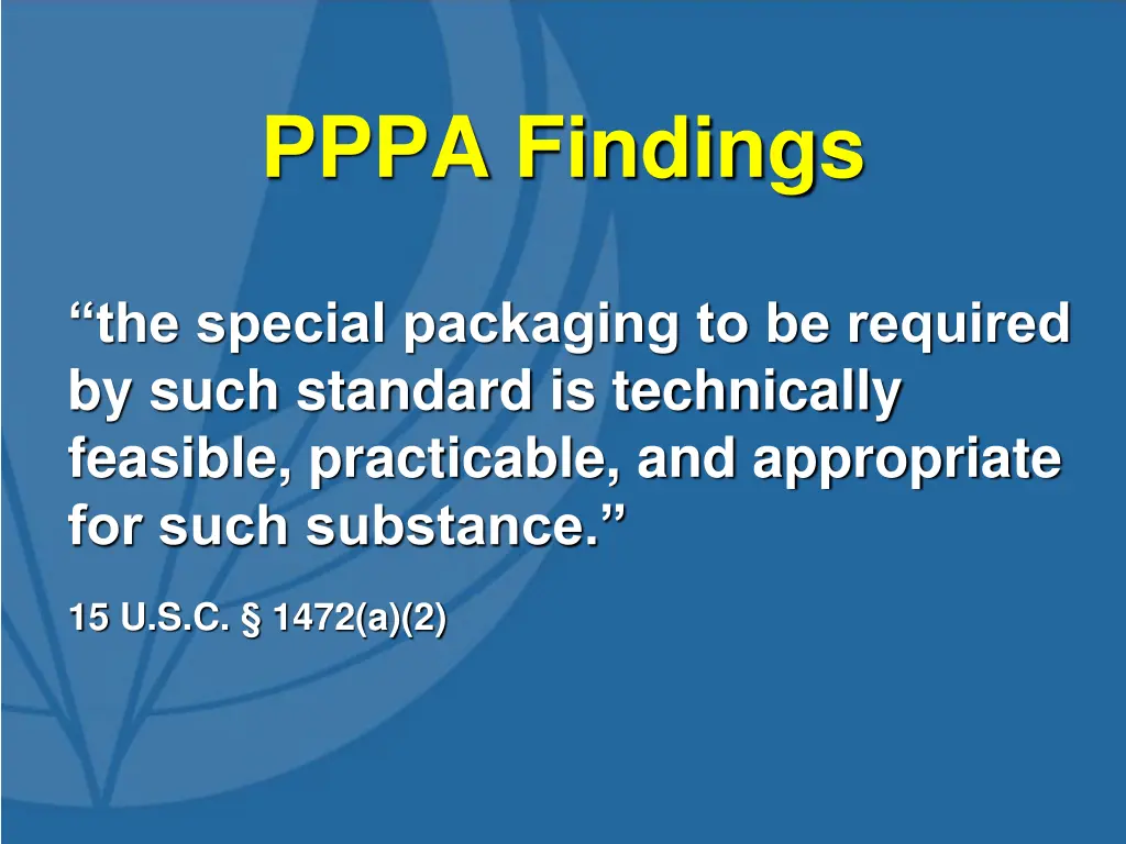 pppa findings 1