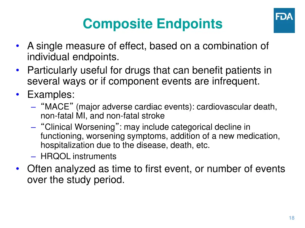 composite endpoints