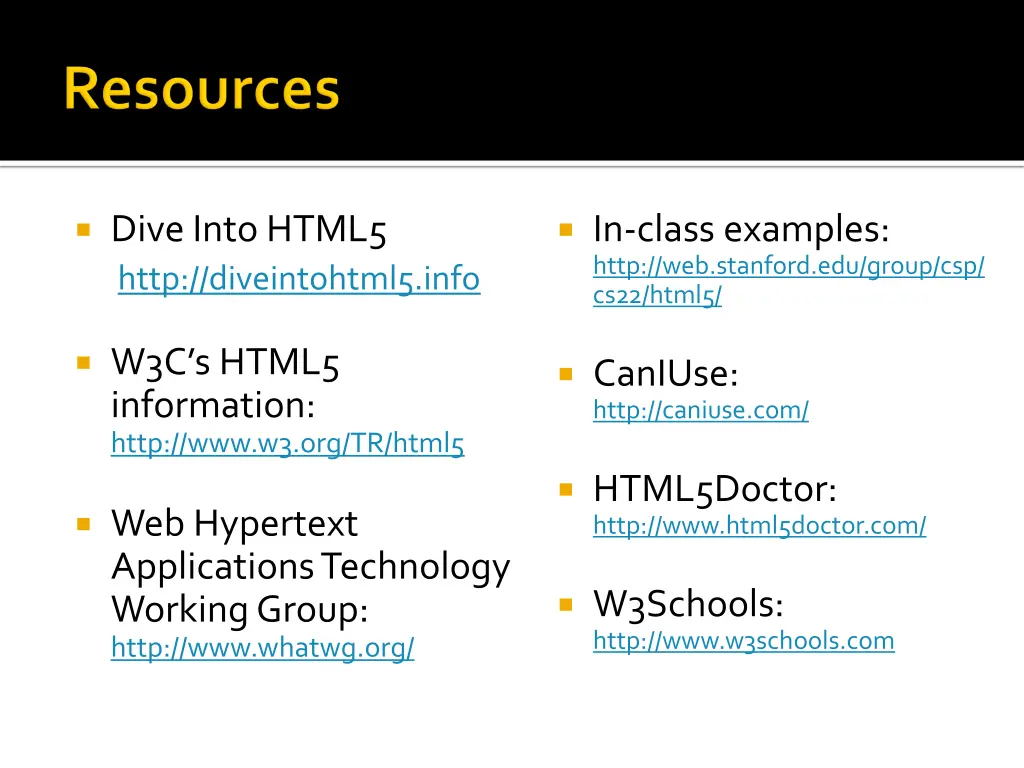 dive into html5 http diveintohtml5 info