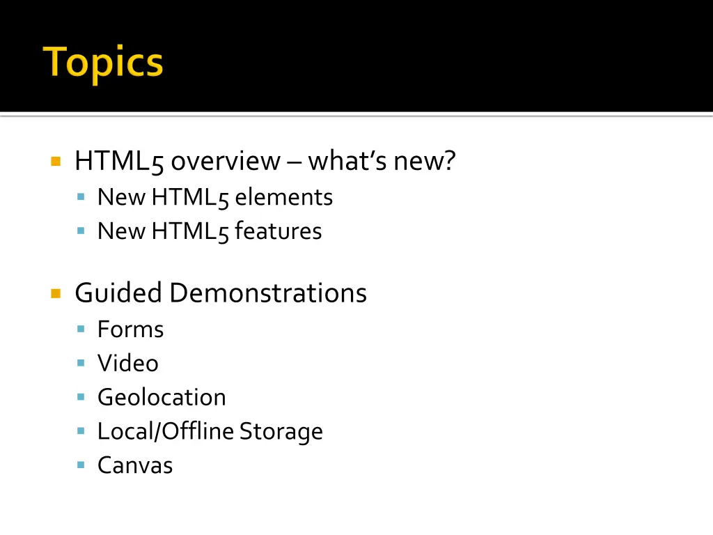 html5 overview what s new new html5 elements