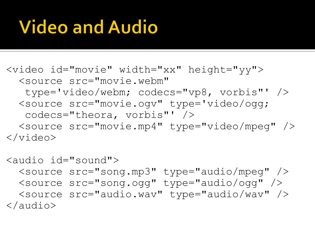 video id movie width xx height yy source