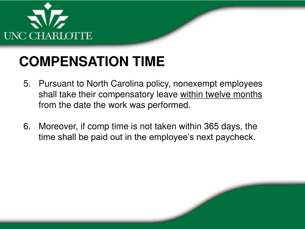 compensation time 2