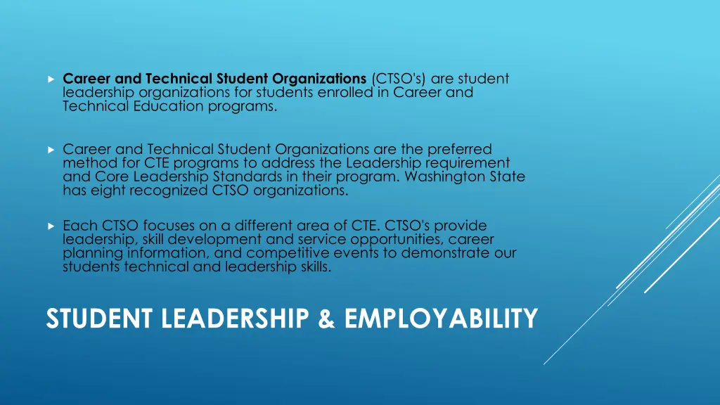 career and technical student organizations ctso