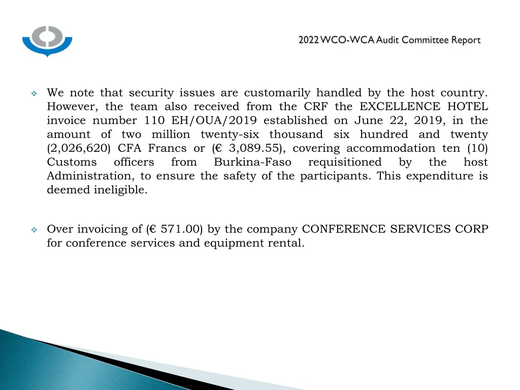 we note that security issues are customarily