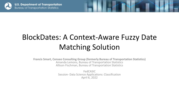 blockdates a context aware fuzzy date matching