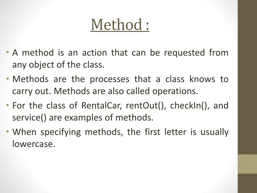 method