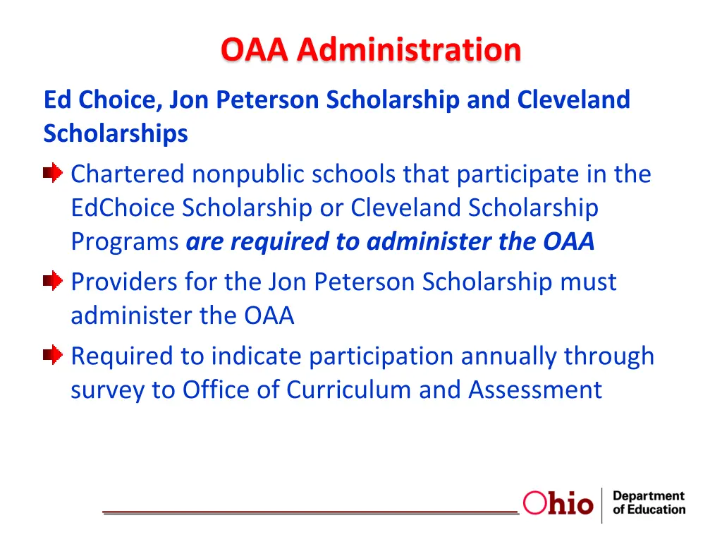 oaa administration 10