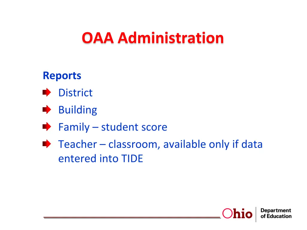 oaa administration 7