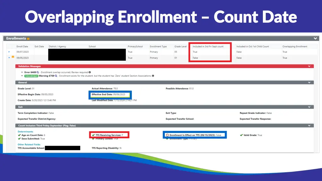 overlapping enrollment overlapping enrollment 1