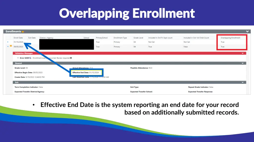 overlapping enrollment overlapping enrollment