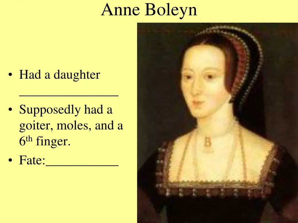 anne boleyn