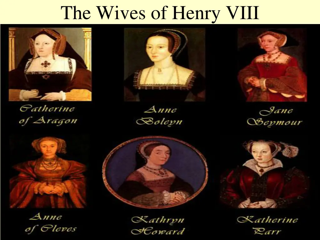 the wives of henry viii