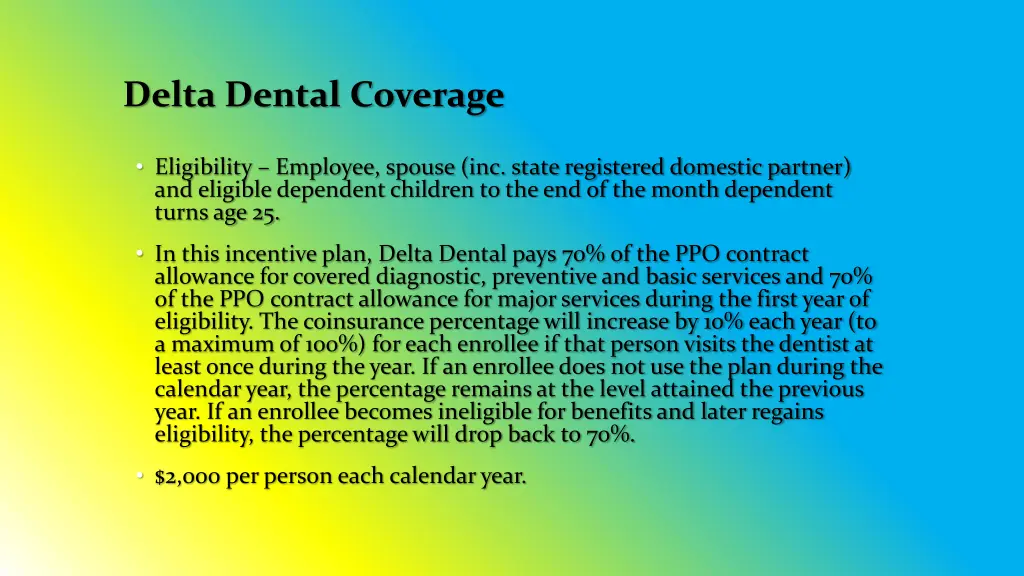 delta dental coverage