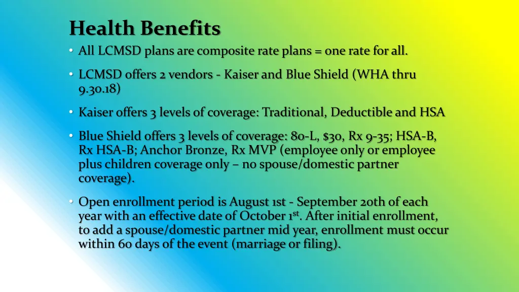 health benefits all lcmsd plans are composite