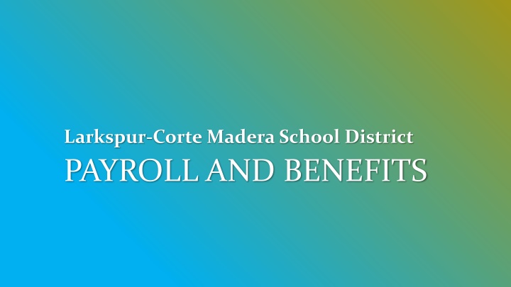 larkspur corte madera school district payroll