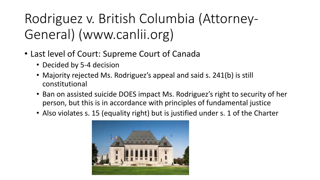 rodriguez v british columbia attorney general 1