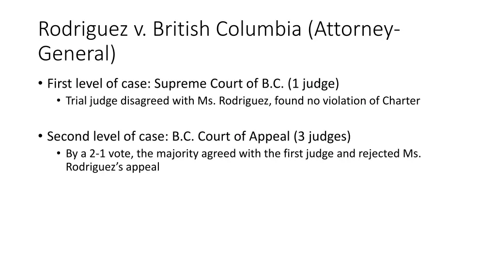 rodriguez v british columbia attorney general