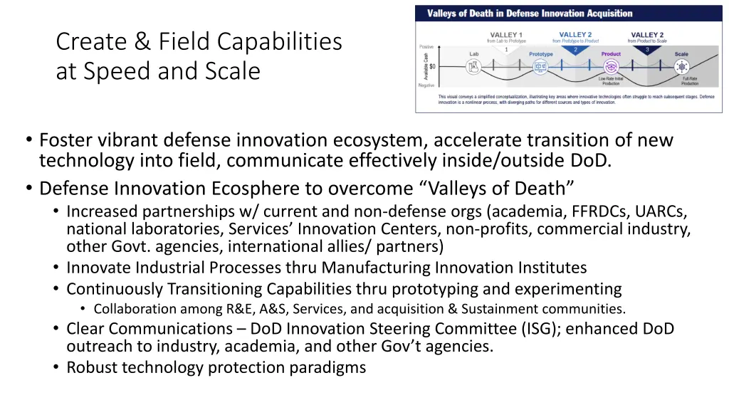 create field capabilities at speed and scale