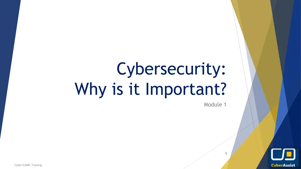 cybersecurity why is it important