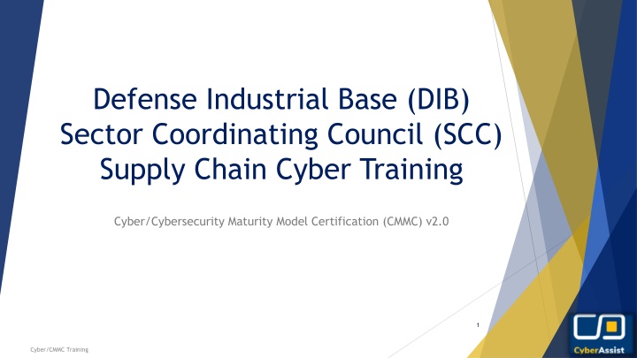 defense industrial base dib sector coordinating