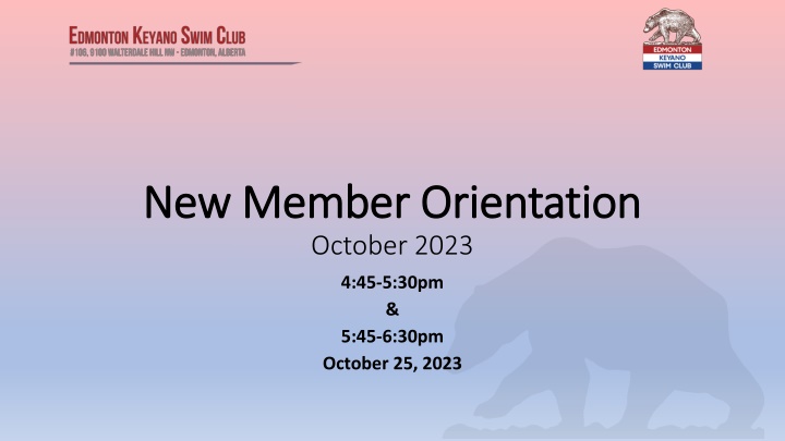 new member orientation new member orientation