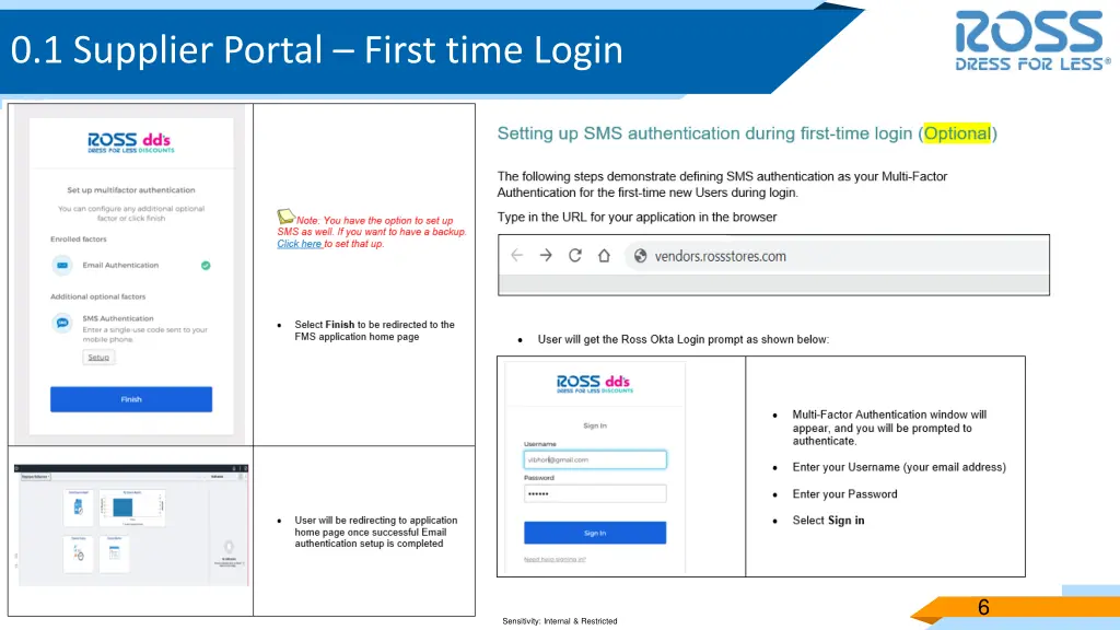 0 1 supplier portal first time login 2