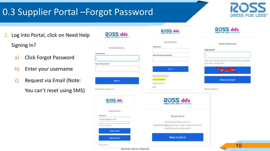 0 3 supplier portal forgot password