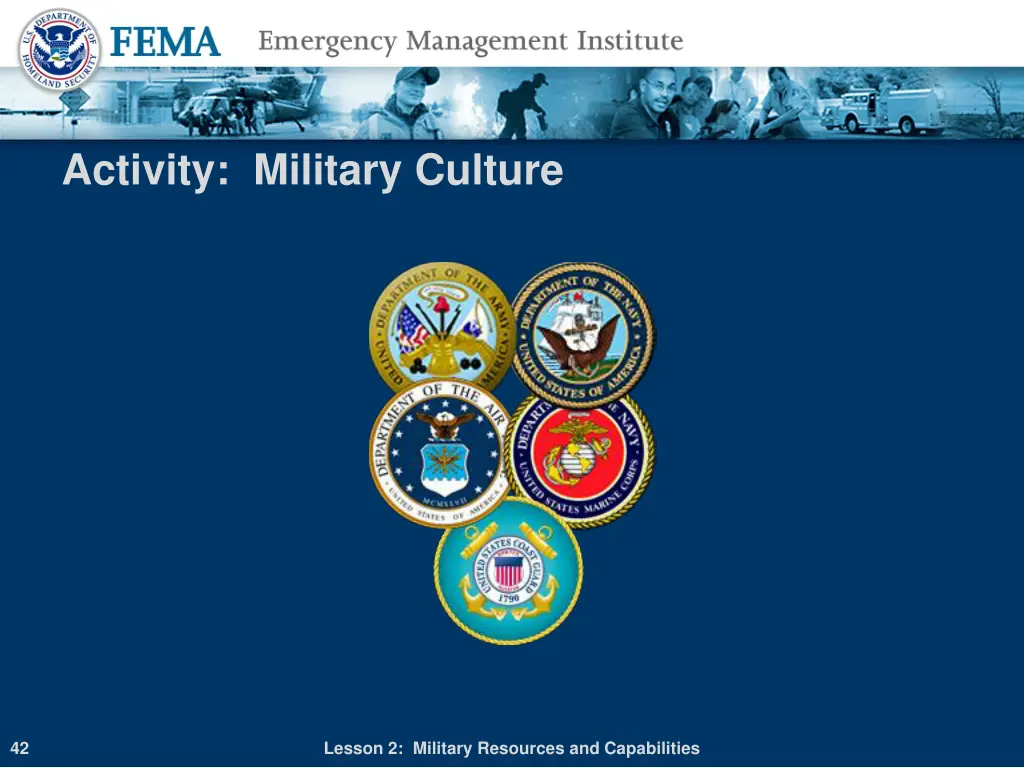 activity military culture