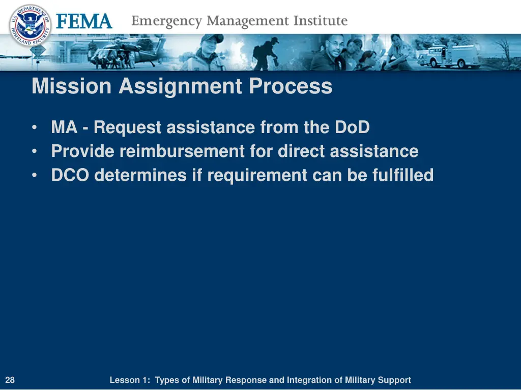 mission assignment process 1