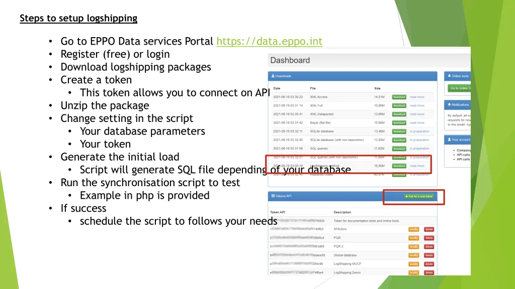 steps to setup logshipping