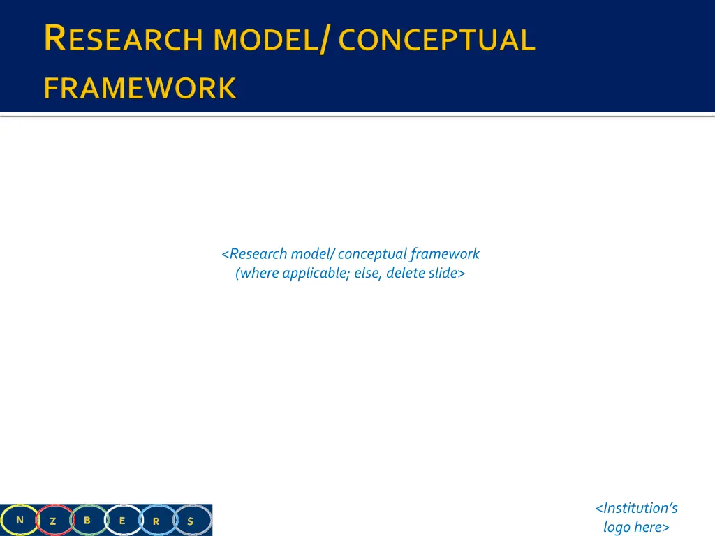 research model conceptual framework where