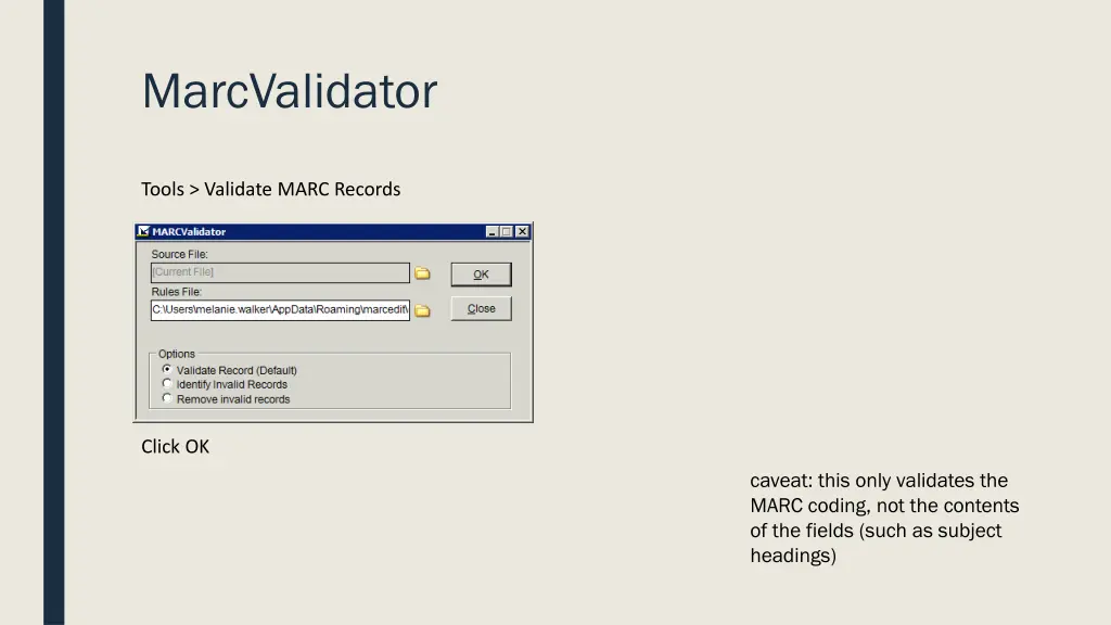 marcvalidator