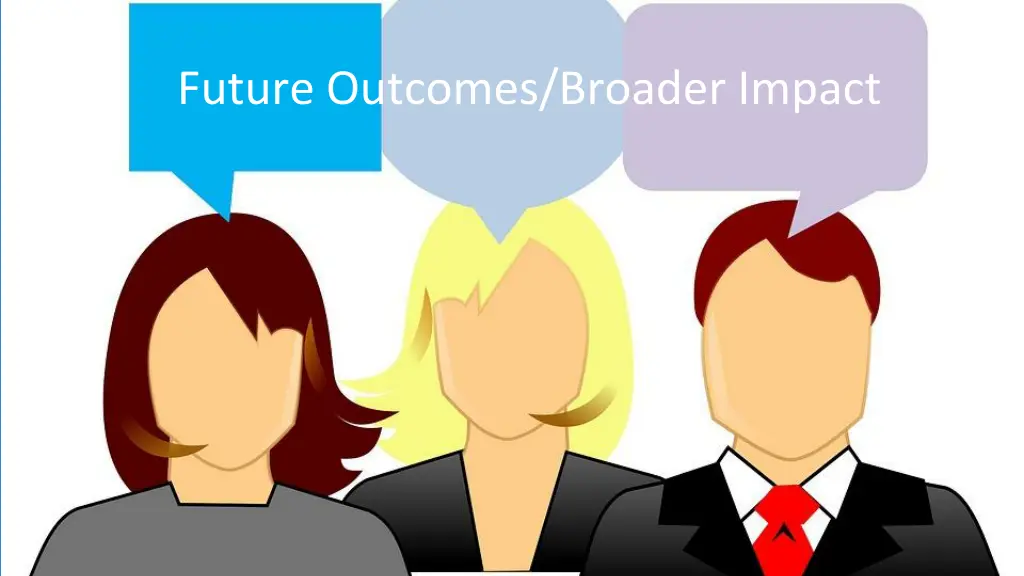 future outcomes broader impact