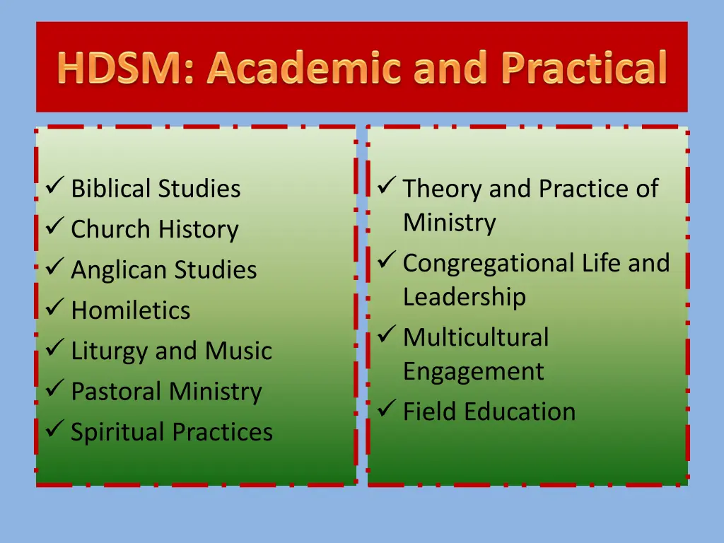 biblical studies church history anglican studies