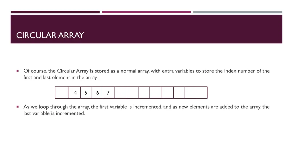 circular array