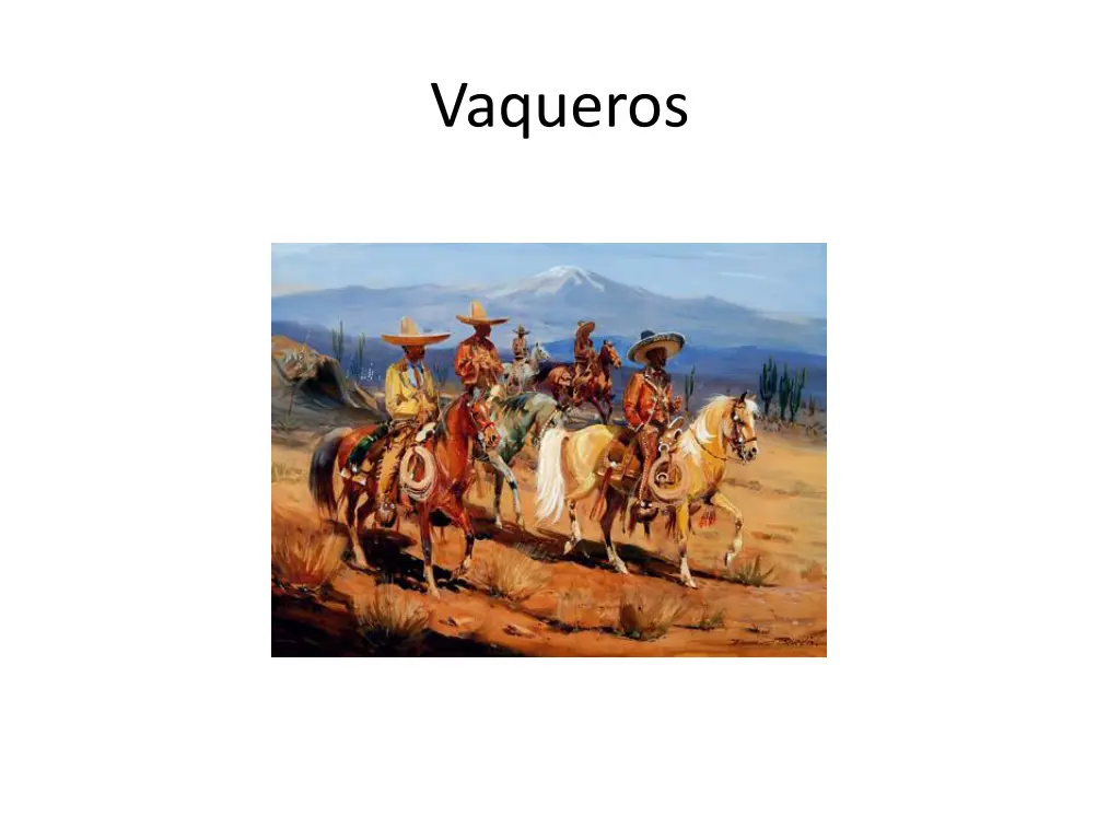 vaqueros