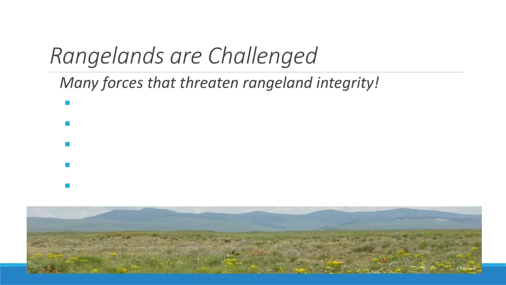 rangelands are challenged many forces that