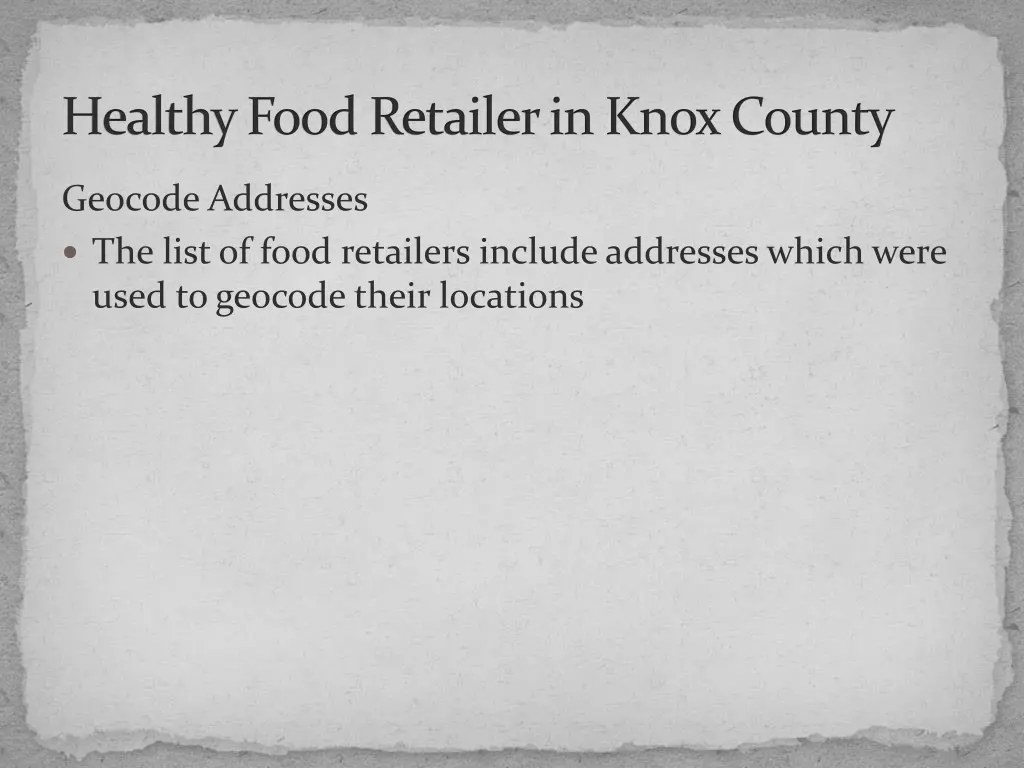 healthy food retailer in knox county 3