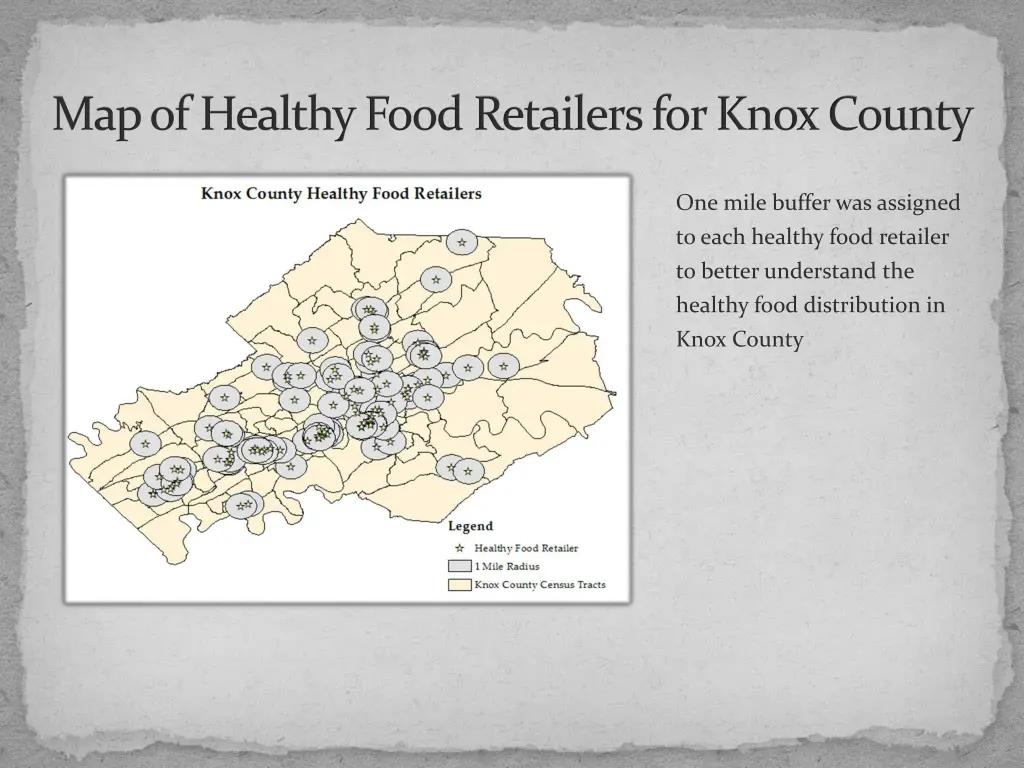 map of healthy food retailers for knox county 1